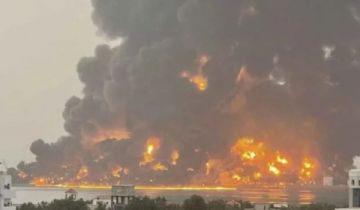 الاحتلال الإسرائيلي يعلن استهداف ميناء الحديدة ويهدد الحوثيين برد قاس