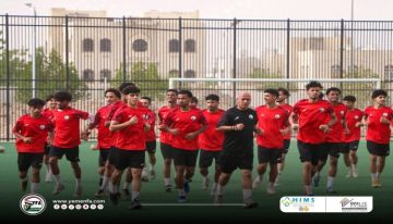 منتخب تحت 23 يواصل الإعداد للتصفيات الآسيوية منتخب تحت 23 يواصل الإعداد للتصفيات الآسيوية