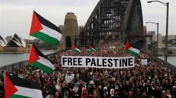 في مشهد مهول.. مئة ألف أسترالي يملأون شوارع سيدني رفضا لإبادة غزة وتجويعها