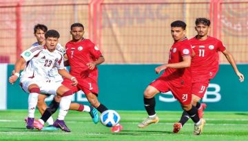 الاحمر الشاب يقنع .. يمتع .. يبدع.. ويتجاوز قطر بهدف موفق في بطولة كأس الخليج