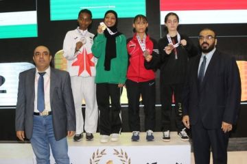 منتخب الناشئين للكاراتيه يحقق أربع ميداليات في البطولة العربية بالأردن منتخب الناشئين للكاراتيه يحقق أربع ميداليات في البطولة العربية بالأردن