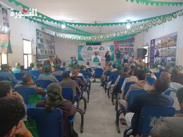 الاتصالات والتأمينات في ذمار تنظمان فعالية بذكرى المولد النبوي