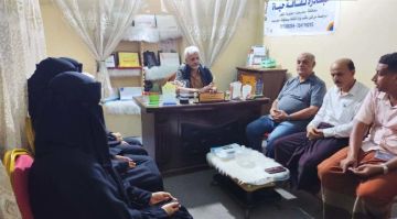 فريق التوجيه والرقابة الرئاسي يطلع على أعمال مبادرة ثقافة حياة بالشحر فريق التوجيه والرقابة الرئاسي يطلع على أعمال مبادرة ثقافة حياة بالشحر