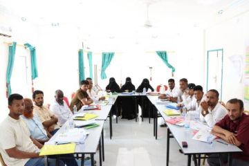 مكتب الصحة يختتم تدريبا حول الدليل المحدث للرعاية التكاملية لصحة الطفل بالمهرة مكتب الصحة يختتم تدريبا حول الدليل المحدث للرعاية التكاملية لصحة الطفل بالمهرة