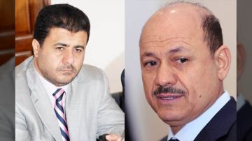 رئيس مجلس القيادة رشاد العليمي يعزي الشيخ أحمد صالح العيسي برحيل المناضل أديب العيسي رئيس مجلس القيادة رشاد العليمي يعزي الشيخ أحمد صالح العيسي برحيل المناضل أديب العيسي