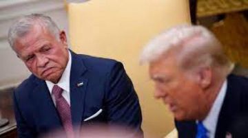 العاهل الأردني: توافق كبير بين دول عربية ومسلمة على مقترح ترامب بشأن غزة العاهل الأردني: توافق كبير بين دول عربية ومسلمة على مقترح ترامب بشأن غزة