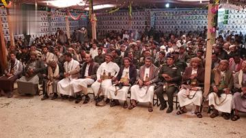 فعالية خطابية في جبل الشرق بذمار بالعيد الـ 11 لثورة 21 سبتمبر