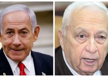 غزة بين جبروت شارون وإرهاب نتنياهو غزة بين جبروت شارون وإرهاب نتنياهو