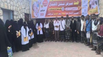 انتقالي أحور يدشن حملة التطعيم ضد شلل الأطفال بالمديرية انتقالي أحور يدشن حملة التطعيم ضد شلل الأطفال بالمديرية