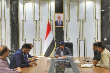 محافظ حضرموت يبحث مع وفد أممي تعزيز التعاون في حقوق الإنسان