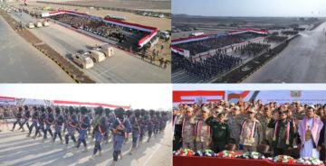 أسود جمهورية تتأهب للانقضاض على الكهنوت.. عرض عسكري مهيب في مأرب احتفالا ب26 سبتمبر (فيديو) أسود جمهورية تتأهب للانقضاض على الكهنوت.. عرض عسكري مهيب في مأرب احتفالا ب26 سبتمبر (فيديو)