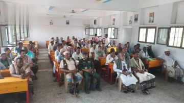 حفل خطابي في المراوعة بمناسبة العيد الـ11 لثورة 21 سبتمبر حفل خطابي في المراوعة بمناسبة العيد الـ11 لثورة 21 سبتمبر