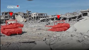 القسام تستهدف دبابتين صهيونيتين وتوقع طاقميهما بين قتيل وجريح جنوب غزة