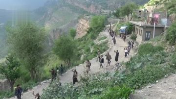 مسير لخريجي دورات طوفان الأقصى في حجة