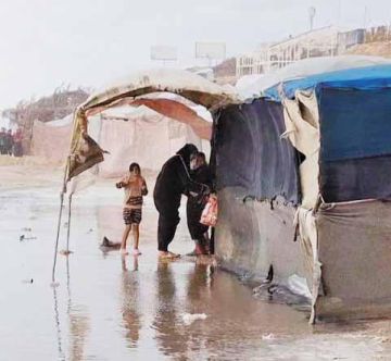 المنخفضات في غزة.. حين تتحول الظروف الجوية إلى أداة قتل جماعي المنخفضات في غزة.. حين تتحول الظروف الجوية إلى أداة قتل جماعي