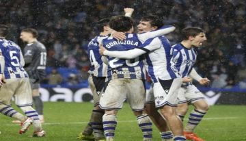 بعشرة لاعبين... سوسيداد يهزم سيلتا فيغو بثلاثية