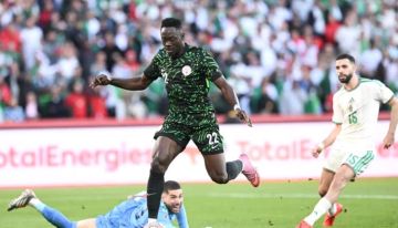 نيجيريا تُقصي الجزائر بثنائية وتضرب موعدًا ناريًا مع المغرب