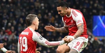 أرسنال يهزم إنتر ميلان بثلاثية في دوري الأبطال أرسنال يهزم إنتر ميلان بثلاثية في دوري الأبطال