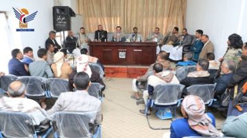 انعقاد اللقاء الأسبوعي الثامن بين الحكومة والقطاع الخاص بمحافظة ذمار