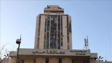 (قسد) يستهدف مبنى محافظة حلب خلال مؤتمر صحفي لمسؤولين سوريين