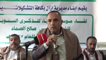 لقاء موسع في مديرية آزال بالذكرى السنوية للشهيد الرئيس الصماد