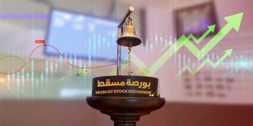 ارتفاع مؤشر بورصة مسقط عند الإغلاق بنسبة 0.74 