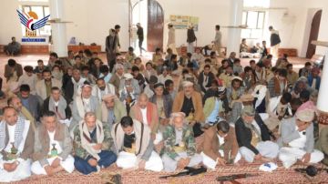 فعالية خطابية بمديرية صنعاء الجديدة بذكرى سنوية الشهيد الصماد