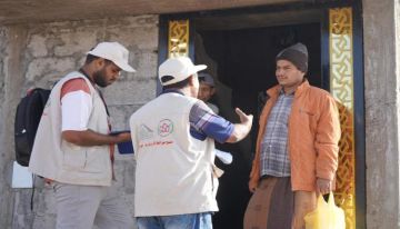 استمرار أعمال حصر مسح ميزانية الأسرة 2026 في مديرية تبن بمحافظة لحج