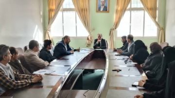 اجاماع لمناقشة مستوى أداء الدراسات العليا في جامعة صنعاء