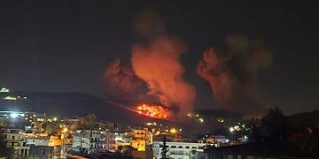 الكيان يجدد قصف البقاع وجنوب لبنان الكيان يجدد قصف البقاع وجنوب لبنان