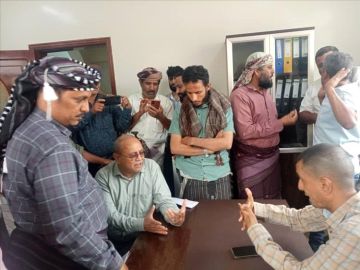 مدير عام تبن يناقش مع قيادة شركة الغاز في عدن حلول أزمة الغاز وتعزيز إجراءات السلامة