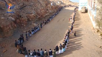 وقفات مسلحة في حجة تأكيدا للجهوزية لمواجهة الأعداء