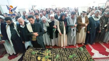 تشييع مهيب لجثمان فقيد الوطن العميد محسن بركات