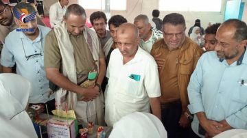 محافظ الحديدة يفتتح معرض العلوم والابتكارات بذكرى سنوية شهيد القرآن في بيت الفقيه