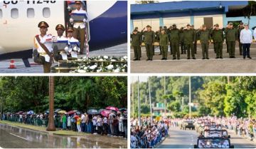 الرئيس الكوبي يستقبل رفات شهداء كوبيين سقطوا دفاعا عن سيادة فنزويلا