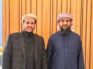 المحرمي يبحث مع العليمي تعزيز التنسيق المشترك