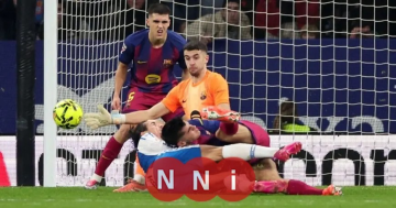 في ليلة العداء والتألق.. جوان جارسيا يقود برشلونة لفوز قاتل على إسبانيول في ديربي كتالونيا