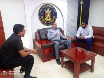 رئيس كتلة عدن بالجمعية الوطنية يزور مكاتب الهيئة التنفيذية في العاصمة عدن رئيس كتلة عدن بالجمعية الوطنية يزور مكاتب الهيئة التنفيذية في العاصمة عدن