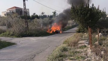 الصحة اللبنانية: استشهاد مواطن وإصابة آخر إثر غارة للعدو الإسرائيلي على جويا الصحة اللبنانية: استشهاد مواطن وإصابة آخر إثر غارة للعدو الإسرائيلي على جويا