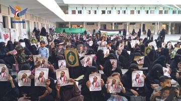 الهيئة النسائية بمدينة الحديدة تنظم فعالية بذكرى سنوية الشهيد الرئيس الصماد