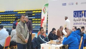 تضامن شبوة يكتسح بردى السوري في الجولة الثانية لبطولة الأندية العربية للشطرنج