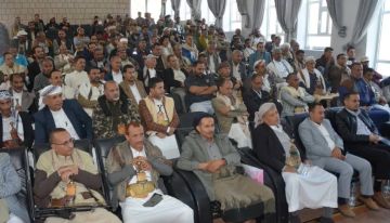 فروع مؤسستي الكهرباء والمسالخ وهيئة شؤون القبائل في إب تحيي عيد جمعة رجب