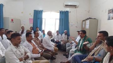 الحديدة.. اختتام برنامج طوفان الأقصى والإنعاش الأساسي لموظفي القطاع الصحي بمديرية الحالي الحديدة.. اختتام برنامج طوفان الأقصى والإنعاش الأساسي لموظفي القطاع الصحي بمديرية الحالي