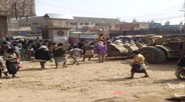 حملة أمنية ومؤسسية شاملة لإزالة العوائق المرورية في مديرية لودر