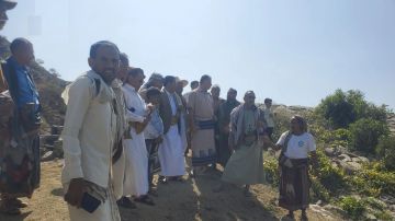 محافظ حجة يطلع على سد العرقدة في كعيدنة