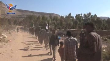 مسير راجل وتطبيق لخريجي دورات طوفان الأقصى في مديرية بني حشيش