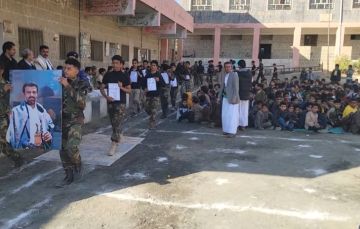 فعالية بمدرسة الشهيد الصماد بحجة بسنوية شهيد القرآن