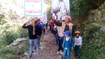 مسيران في ريمة بذكرى استشهاد الرئيس الصماد