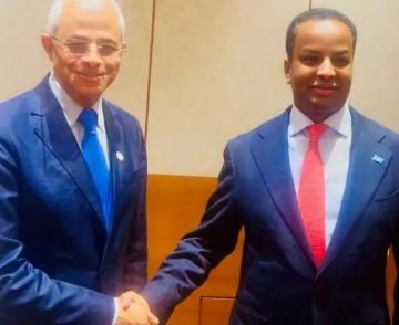 نائب وزير الخارجية يبحث مع نظيره الصومالي تعزيز التنسيق الأمني في البحر الأحمر نائب وزير الخارجية يبحث مع نظيره الصومالي تعزيز التنسيق الأمني في البحر الأحمر