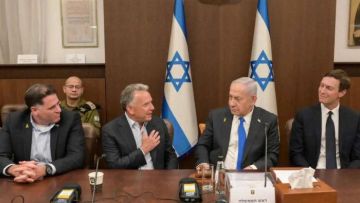 نتنياهو يبحث مع مبعوثي ترامب تفكيك حركة حماس نتنياهو يبحث مع مبعوثي ترامب تفكيك حركة حماس